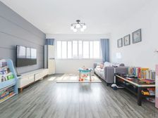 建德花园百合苑 82.75平2居 南北向中装修 随时签约