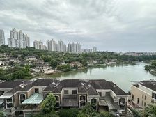 棕榈泉一期稀缺别墅 豪装上叠,一线临湖视野