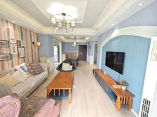 绿洲湖畔花园中间楼层户型方正采光好送家具家电