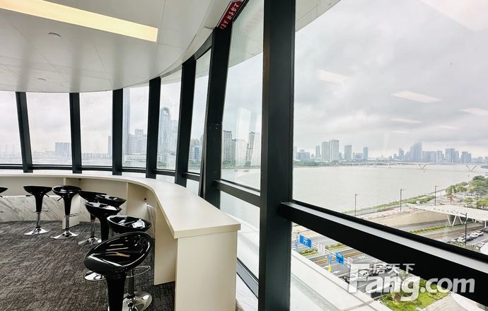 金融城丨 天际广场丨530方丨双面采光丨一线江景丨高使用率