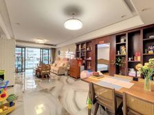 嘉裕公馆 珠江新城中区天花板飞机户型大三房双主套南向望花园