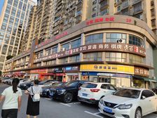 滨江市政务板块临街而且青苔茶餐厅二楼门面出售!