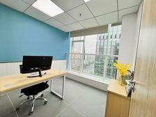 杨箕东地铁上盖 珠江新城靠窗套间办公室直租 24空调