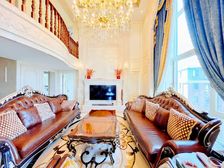 北龙湖南岸 龙之梦西苑顶楼三层复式 豪华装修 带俩车位看房方