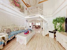 颐安花园西 区大5居 落地窗地下室经典户型 跃层 有车库