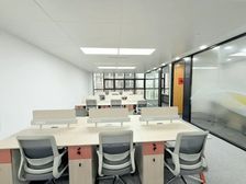 170平豪华拎包办公!地铁口交投大厦2隔间24人位 创业