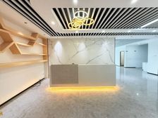 基盛高层603平方!三面采光现成精装7加1 万科直租!