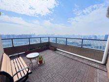 湖景空中别墅 南北大露台 全屋中央空调 暖气 精装拎包入住