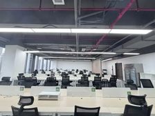 保利物业 精装甲级写字楼办公室 双地铁 带桌椅