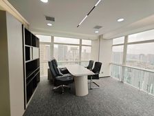 科技路地铁口 4办公室加12工位 全新家具 租金包物业 急租