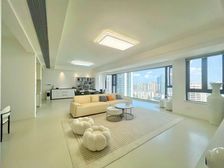 全落地窗天际大平层 60平大横厅 双套房 现代轻奢