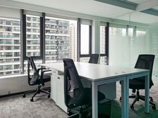绿地新海岸 HQ直租共享办公 精装3人间 水电网家具一价全包