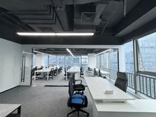 时代EP 305平 精装送办公家具 45组工位 汉溪长隆