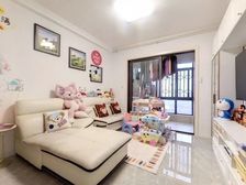 万业紫辰苑强赞好房!满五中高层精装三开间朝南家具全送