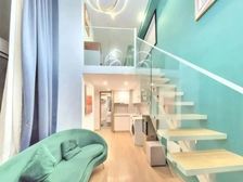 广钢新城沙涌地铁站旁 保利越秀天启精装复式房 可月租4500