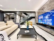 锦城湖畔!端户下叠,豪华精装,150平大花园,中庭位置,安静