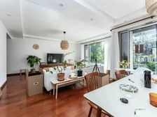 北临河带露台花园洋房,东边套带"L"型拐角落地窗,双南横向大