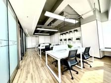 望京丨3间到顶隔间18个工位精装带家具办公室丨周六日有空调