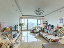 新世界凯粤湾 一线望江单位 南北对流 户型方正房大厅大