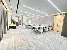 建国门商圈 光华长安大厦 精装修带家具 高区正对电梯 特价租