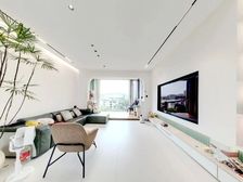 大运星河时代 业主全新现代简约风 通透安静的园林景观,满五年