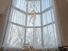 别墅区双拼 公园里的现房 0.2容积率 超大花院 全石材立面