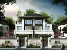 公园里的家 新品合院中式别墅 双首层设计 温榆河老河湾畔