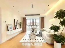 徐汇西岸 板式南北通两房两卫 带产权车位 可做三房 税费各付