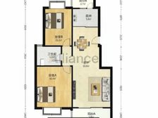 宝石御景园电梯洋房96平230万南北通透