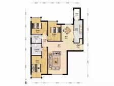 【拥金1】天康园 3室2厅 135.17平 南北通透 中楼层