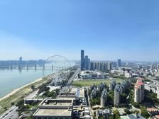 摩天轮旁 新地阿尔法 6个办公室 带厨房看江超高利用率