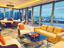后海!精装800平!适合!接待!会所 !高楼层看海景!带家私