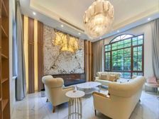 客厅挑空 法式小区全新装修,中心位置,看房方便