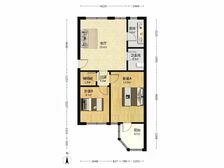 【拥金1】田川里 2室1厅 72.21平 南北通透 中楼层