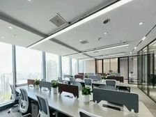 丽都酒仙桥上东公园里丨精装带家具200平丨双面采光临四环主路