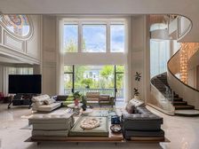 西郊大公馆:真实广告,挑空客厅,中心位置,业主急售!随时安排