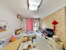 探景园,落地窗大一室,户型方正,价格能商量 户型方正,大落