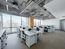 财富中心E座 1人办公卡位 HQ联合办公 品牌家具一价全包