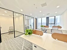 低公摊江景房!4500元租精装3隔间12工位!海昌路双地铁口