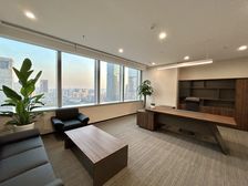 河西中央商务区 地标甲写 华新城IFC德基世茂新地精装带家具