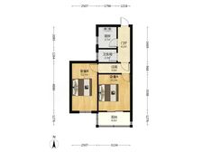 河西二片马场道小学 元兴新里 49.36平2居 南向精装修