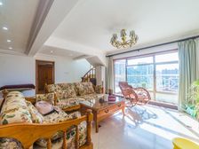 翠薇园稀缺顶楼复式带100平花园露台1830万