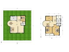 上海豪都国际花园(别墅) 4室2厅 210.32平