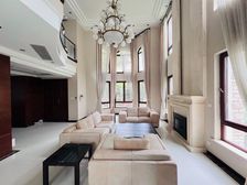 忍痛挥卖,晨岛花苑,独栋别墅临河,挑高大厅 大气,花园一亩