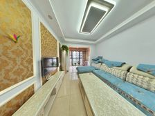 上东一号一期 中间楼层套二,前后对中庭近地铁,装修好