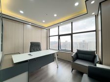 地铁口租三千 财富中心99平1加1格局 精装全配 自控 公卫