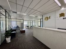 太原街双地铁口 甲级写字间 10加1格局 精装带隔断家具