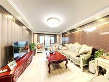 国安府次顶层242.78平米精装南北西三面采光4室2厅3卫