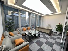 价格7500 141平 带办公 3个隔间 龙光 九洲 万达