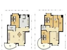 白金府邸 顶楼复式 可看江 少有的复式 小区仅此一套在卖